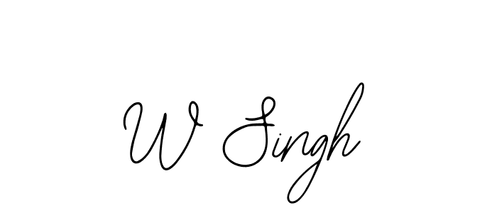 Here are the top 10 professional signature styles for the name W Singh. These are the best autograph styles you can use for your name. W Singh signature style 12 images and pictures png