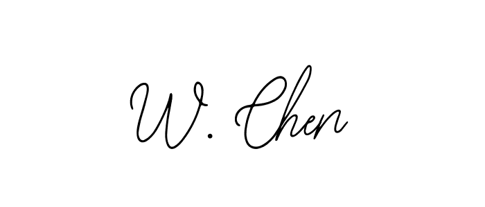 This is the best signature style for the W. Chen name. Also you like these signature font (Bearetta-2O07w). Mix name signature. W. Chen signature style 12 images and pictures png