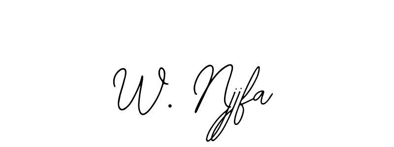 How to Draw W. Njjfa signature style? Bearetta-2O07w is a latest design signature styles for name W. Njjfa. W. Njjfa signature style 12 images and pictures png
