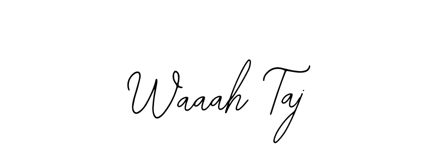 Similarly Bearetta-2O07w is the best handwritten signature design. Signature creator online .You can use it as an online autograph creator for name Waaah Taj. Waaah Taj signature style 12 images and pictures png