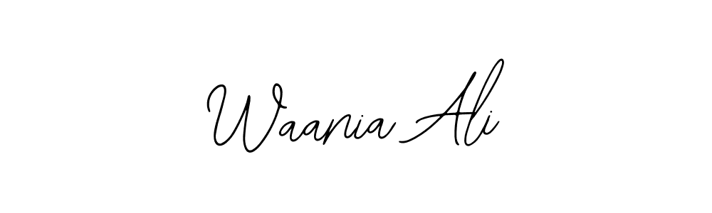 Bearetta-2O07w is a professional signature style that is perfect for those who want to add a touch of class to their signature. It is also a great choice for those who want to make their signature more unique. Get Waania Ali name to fancy signature for free. Waania Ali signature style 12 images and pictures png