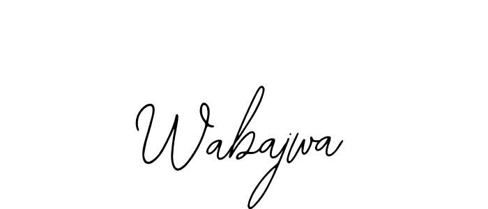 Bearetta-2O07w is a professional signature style that is perfect for those who want to add a touch of class to their signature. It is also a great choice for those who want to make their signature more unique. Get Wabajwa name to fancy signature for free. Wabajwa signature style 12 images and pictures png