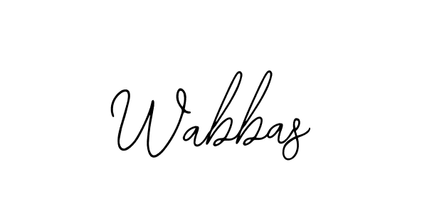 How to Draw Wabbas signature style? Bearetta-2O07w is a latest design signature styles for name Wabbas. Wabbas signature style 12 images and pictures png