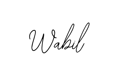 Similarly Bearetta-2O07w is the best handwritten signature design. Signature creator online .You can use it as an online autograph creator for name Wabil. Wabil signature style 12 images and pictures png