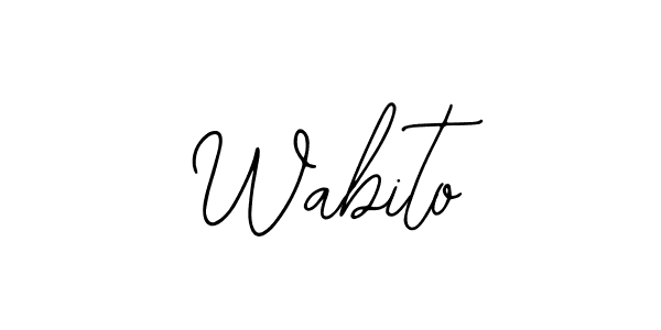 Once you've used our free online signature maker to create your best signature Bearetta-2O07w style, it's time to enjoy all of the benefits that Wabito name signing documents. Wabito signature style 12 images and pictures png