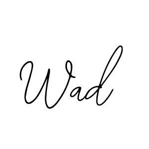 Bearetta-2O07w is a professional signature style that is perfect for those who want to add a touch of class to their signature. It is also a great choice for those who want to make their signature more unique. Get Wad name to fancy signature for free. Wad signature style 12 images and pictures png