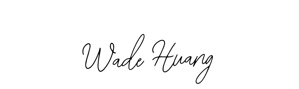How to Draw Wade Huang signature style? Bearetta-2O07w is a latest design signature styles for name Wade Huang. Wade Huang signature style 12 images and pictures png