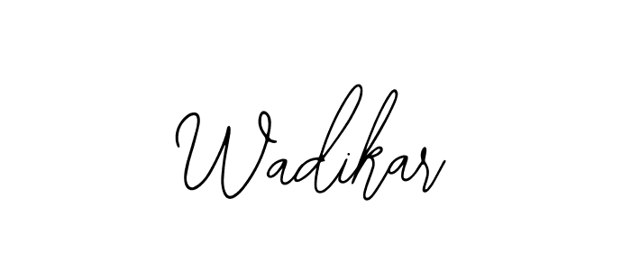 Once you've used our free online signature maker to create your best signature Bearetta-2O07w style, it's time to enjoy all of the benefits that Wadikar name signing documents. Wadikar signature style 12 images and pictures png