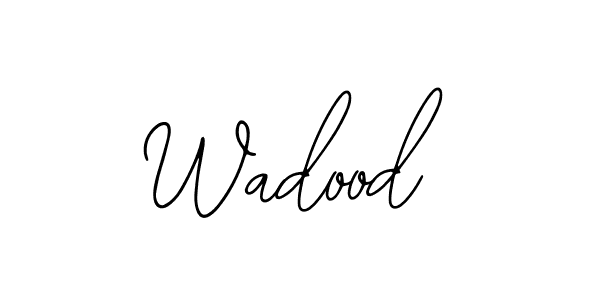 How to make Wadood signature? Bearetta-2O07w is a professional autograph style. Create handwritten signature for Wadood name. Wadood signature style 12 images and pictures png