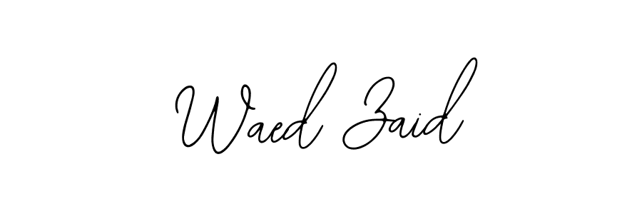 Make a beautiful signature design for name Waed Zaid. With this signature (Bearetta-2O07w) style, you can create a handwritten signature for free. Waed Zaid signature style 12 images and pictures png