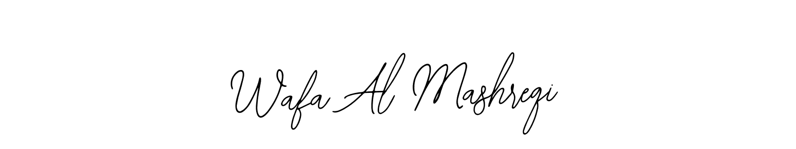 Create a beautiful signature design for name Wafa Al Mashreqi. With this signature (Bearetta-2O07w) fonts, you can make a handwritten signature for free. Wafa Al Mashreqi signature style 12 images and pictures png