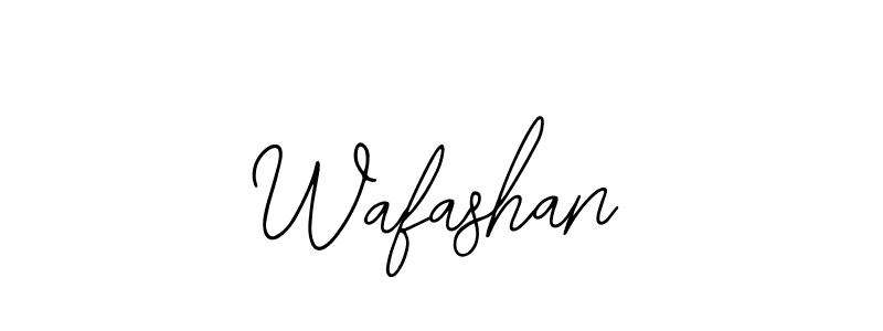 How to make Wafashan signature? Bearetta-2O07w is a professional autograph style. Create handwritten signature for Wafashan name. Wafashan signature style 12 images and pictures png