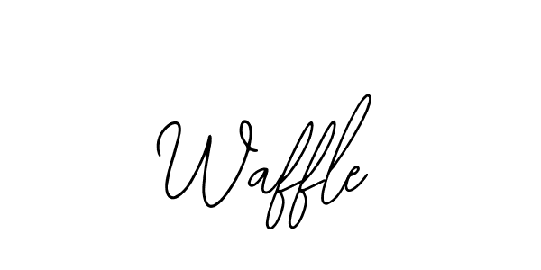 You should practise on your own different ways (Bearetta-2O07w) to write your name (Waffle) in signature. don't let someone else do it for you. Waffle signature style 12 images and pictures png