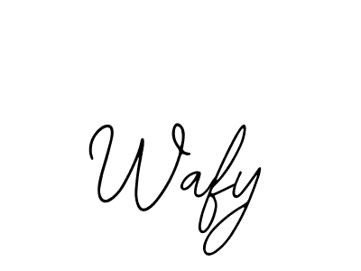 This is the best signature style for the Wafy name. Also you like these signature font (Bearetta-2O07w). Mix name signature. Wafy signature style 12 images and pictures png