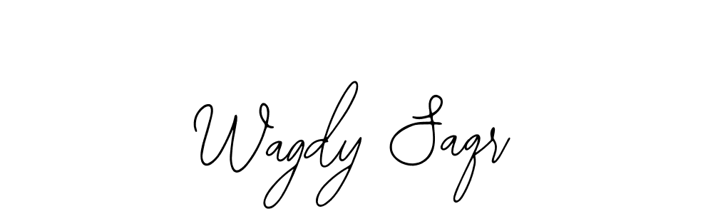 Make a beautiful signature design for name Wagdy Saqr. Use this online signature maker to create a handwritten signature for free. Wagdy Saqr signature style 12 images and pictures png