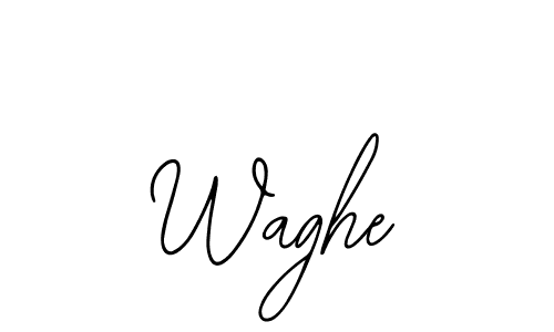 Create a beautiful signature design for name Waghe. With this signature (Bearetta-2O07w) fonts, you can make a handwritten signature for free. Waghe signature style 12 images and pictures png