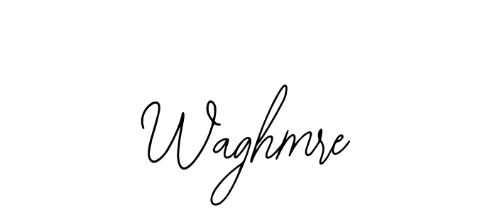 How to make Waghmre name signature. Use Bearetta-2O07w style for creating short signs online. This is the latest handwritten sign. Waghmre signature style 12 images and pictures png