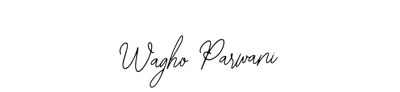 Here are the top 10 professional signature styles for the name Wagho Parwani. These are the best autograph styles you can use for your name. Wagho Parwani signature style 12 images and pictures png