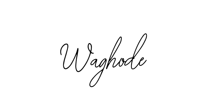 The best way (Bearetta-2O07w) to make a short signature is to pick only two or three words in your name. The name Waghode include a total of six letters. For converting this name. Waghode signature style 12 images and pictures png