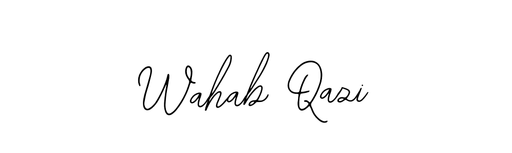 Once you've used our free online signature maker to create your best signature Bearetta-2O07w style, it's time to enjoy all of the benefits that Wahab Qazi name signing documents. Wahab Qazi signature style 12 images and pictures png