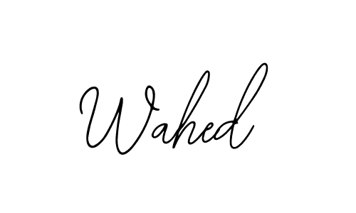 Make a beautiful signature design for name Wahed. Use this online signature maker to create a handwritten signature for free. Wahed signature style 12 images and pictures png