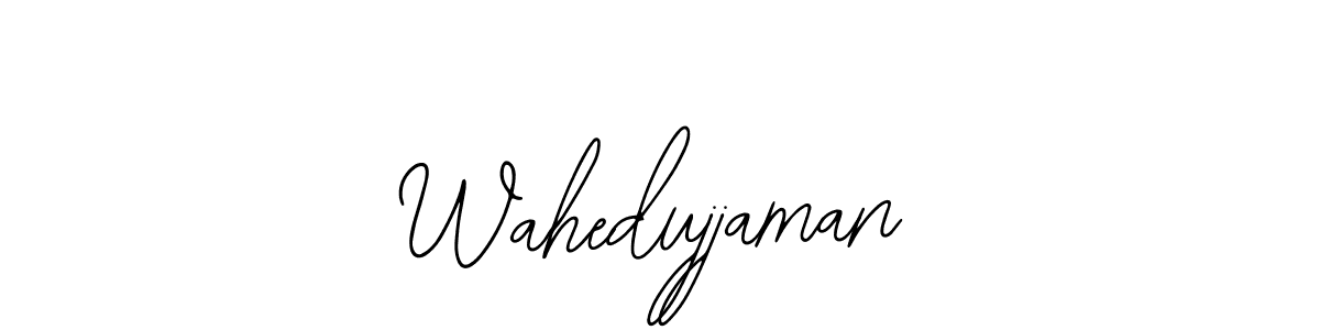 Make a beautiful signature design for name Wahedujjaman. With this signature (Bearetta-2O07w) style, you can create a handwritten signature for free. Wahedujjaman signature style 12 images and pictures png