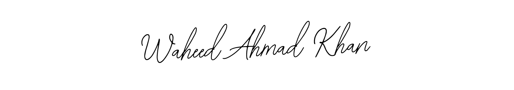 Similarly Bearetta-2O07w is the best handwritten signature design. Signature creator online .You can use it as an online autograph creator for name Waheed Ahmad Khan. Waheed Ahmad Khan signature style 12 images and pictures png