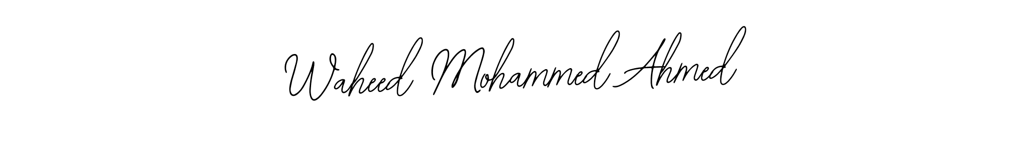 Once you've used our free online signature maker to create your best signature Bearetta-2O07w style, it's time to enjoy all of the benefits that Waheed Mohammed Ahmed name signing documents. Waheed Mohammed Ahmed signature style 12 images and pictures png
