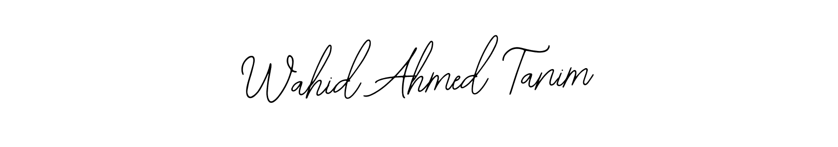 Once you've used our free online signature maker to create your best signature Bearetta-2O07w style, it's time to enjoy all of the benefits that Wahid Ahmed Tanim name signing documents. Wahid Ahmed Tanim signature style 12 images and pictures png