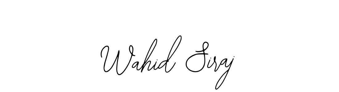 Check out images of Autograph of Wahid Siraj name. Actor Wahid Siraj Signature Style. Bearetta-2O07w is a professional sign style online. Wahid Siraj signature style 12 images and pictures png