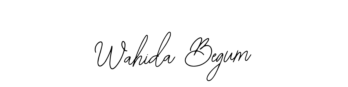 It looks lik you need a new signature style for name Wahida Begum. Design unique handwritten (Bearetta-2O07w) signature with our free signature maker in just a few clicks. Wahida Begum signature style 12 images and pictures png