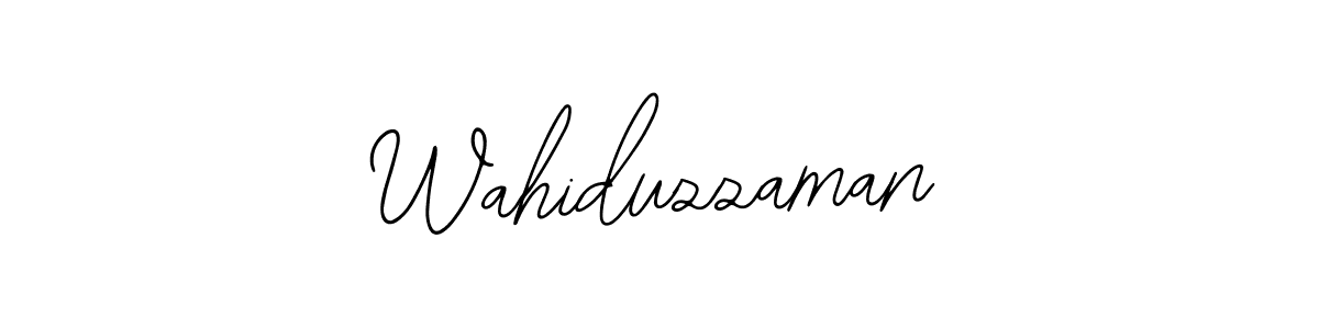 You should practise on your own different ways (Bearetta-2O07w) to write your name (Wahiduzzaman) in signature. don't let someone else do it for you. Wahiduzzaman signature style 12 images and pictures png