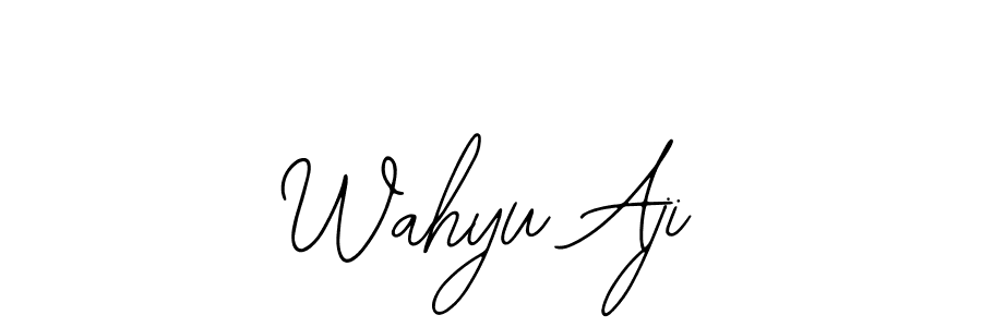 This is the best signature style for the Wahyu Aji name. Also you like these signature font (Bearetta-2O07w). Mix name signature. Wahyu Aji signature style 12 images and pictures png