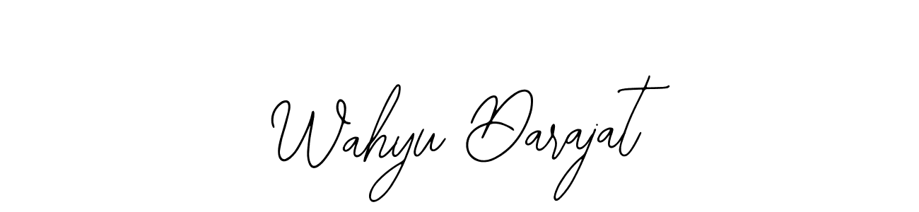 Also we have Wahyu Darajat name is the best signature style. Create professional handwritten signature collection using Bearetta-2O07w autograph style. Wahyu Darajat signature style 12 images and pictures png