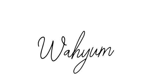 Best and Professional Signature Style for Wahyum. Bearetta-2O07w Best Signature Style Collection. Wahyum signature style 12 images and pictures png