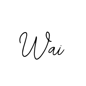 Wai stylish signature style. Best Handwritten Sign (Bearetta-2O07w) for my name. Handwritten Signature Collection Ideas for my name Wai. Wai signature style 12 images and pictures png