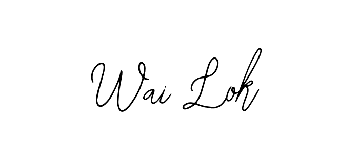 Make a beautiful signature design for name Wai Lok. With this signature (Bearetta-2O07w) style, you can create a handwritten signature for free. Wai Lok signature style 12 images and pictures png