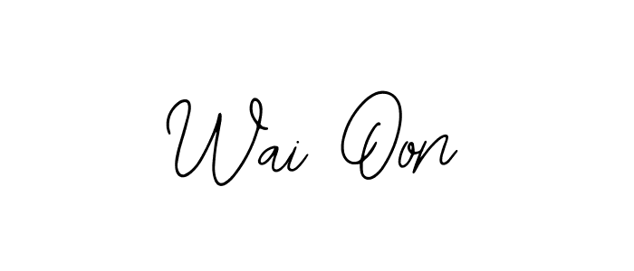 Similarly Bearetta-2O07w is the best handwritten signature design. Signature creator online .You can use it as an online autograph creator for name Wai Oon. Wai Oon signature style 12 images and pictures png