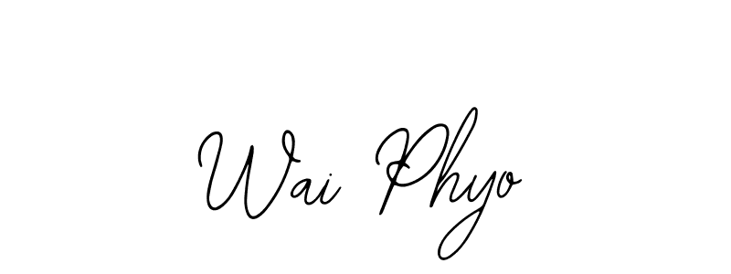 It looks lik you need a new signature style for name Wai Phyo. Design unique handwritten (Bearetta-2O07w) signature with our free signature maker in just a few clicks. Wai Phyo signature style 12 images and pictures png