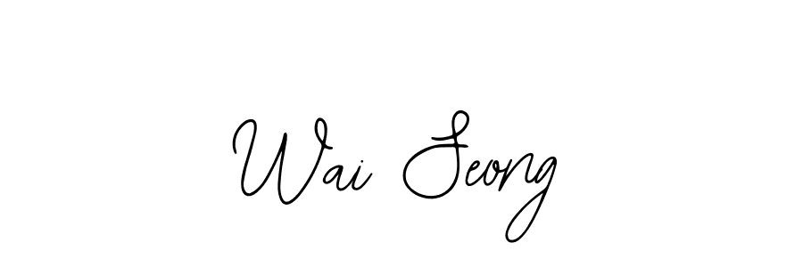Once you've used our free online signature maker to create your best signature Bearetta-2O07w style, it's time to enjoy all of the benefits that Wai Seong name signing documents. Wai Seong signature style 12 images and pictures png