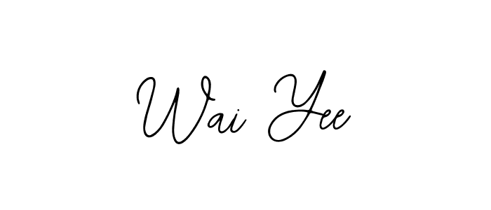 Also we have Wai Yee name is the best signature style. Create professional handwritten signature collection using Bearetta-2O07w autograph style. Wai Yee signature style 12 images and pictures png