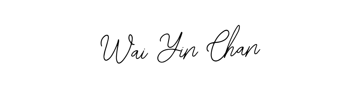 How to Draw Wai Yin Chan signature style? Bearetta-2O07w is a latest design signature styles for name Wai Yin Chan. Wai Yin Chan signature style 12 images and pictures png