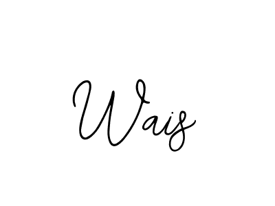 How to make Wais name signature. Use Bearetta-2O07w style for creating short signs online. This is the latest handwritten sign. Wais signature style 12 images and pictures png
