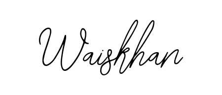Also You can easily find your signature by using the search form. We will create Waiskhan name handwritten signature images for you free of cost using Bearetta-2O07w sign style. Waiskhan signature style 12 images and pictures png