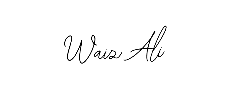 The best way (Bearetta-2O07w) to make a short signature is to pick only two or three words in your name. The name Waiz Ali include a total of six letters. For converting this name. Waiz Ali signature style 12 images and pictures png