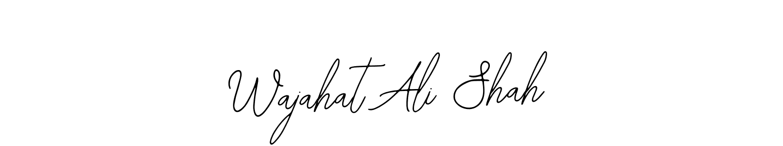 Make a beautiful signature design for name Wajahat Ali Shah. With this signature (Bearetta-2O07w) style, you can create a handwritten signature for free. Wajahat Ali Shah signature style 12 images and pictures png