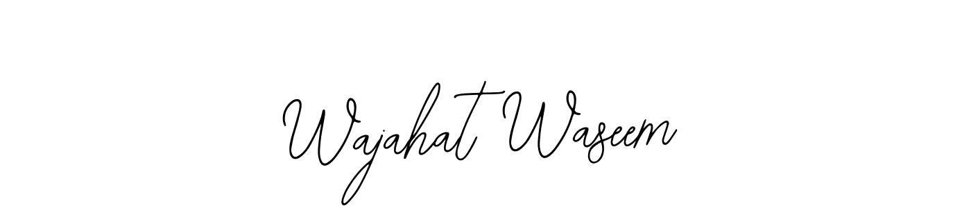 Make a beautiful signature design for name Wajahat Waseem. With this signature (Bearetta-2O07w) style, you can create a handwritten signature for free. Wajahat Waseem signature style 12 images and pictures png