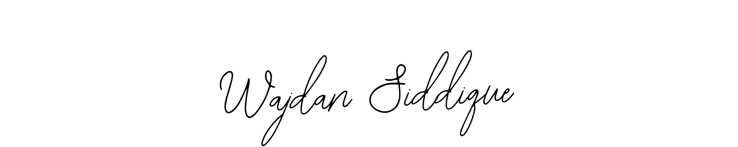 Best and Professional Signature Style for Wajdan Siddique. Bearetta-2O07w Best Signature Style Collection. Wajdan Siddique signature style 12 images and pictures png