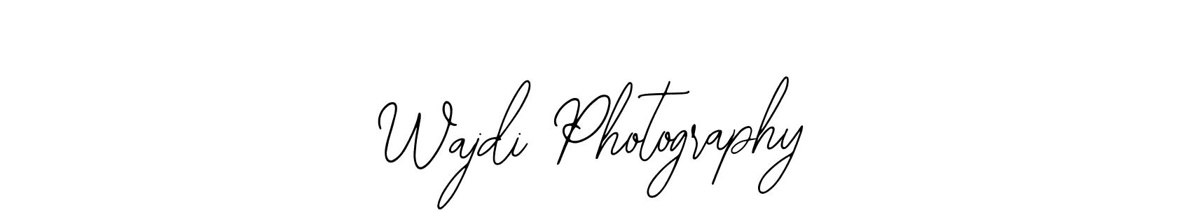 Similarly Bearetta-2O07w is the best handwritten signature design. Signature creator online .You can use it as an online autograph creator for name Wajdi Photography. Wajdi Photography signature style 12 images and pictures png