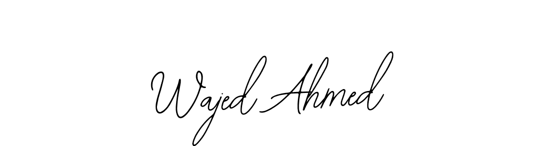 It looks lik you need a new signature style for name Wajed Ahmed. Design unique handwritten (Bearetta-2O07w) signature with our free signature maker in just a few clicks. Wajed Ahmed signature style 12 images and pictures png